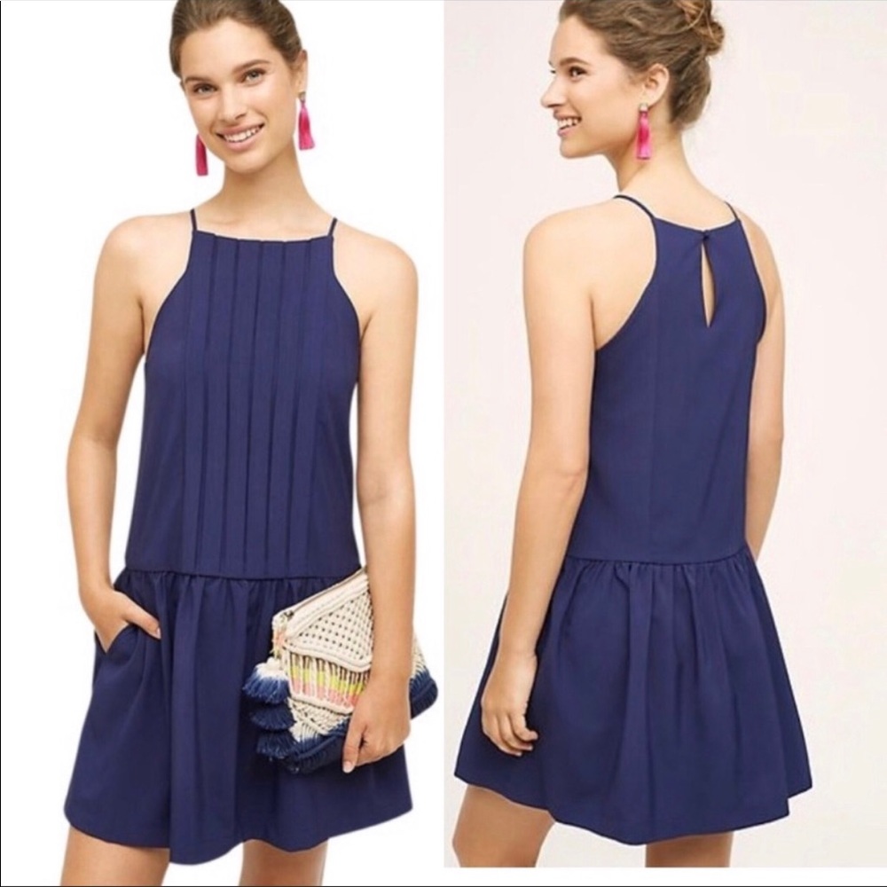 Sunday in Brooklyn Blue Neesa Drop-waist Dress XL